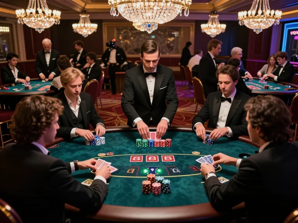 Experience ดูหนังออนไลน์ฟรี while enjoying vibrant casino atmosphere with engaged players and dynamic gameplay.