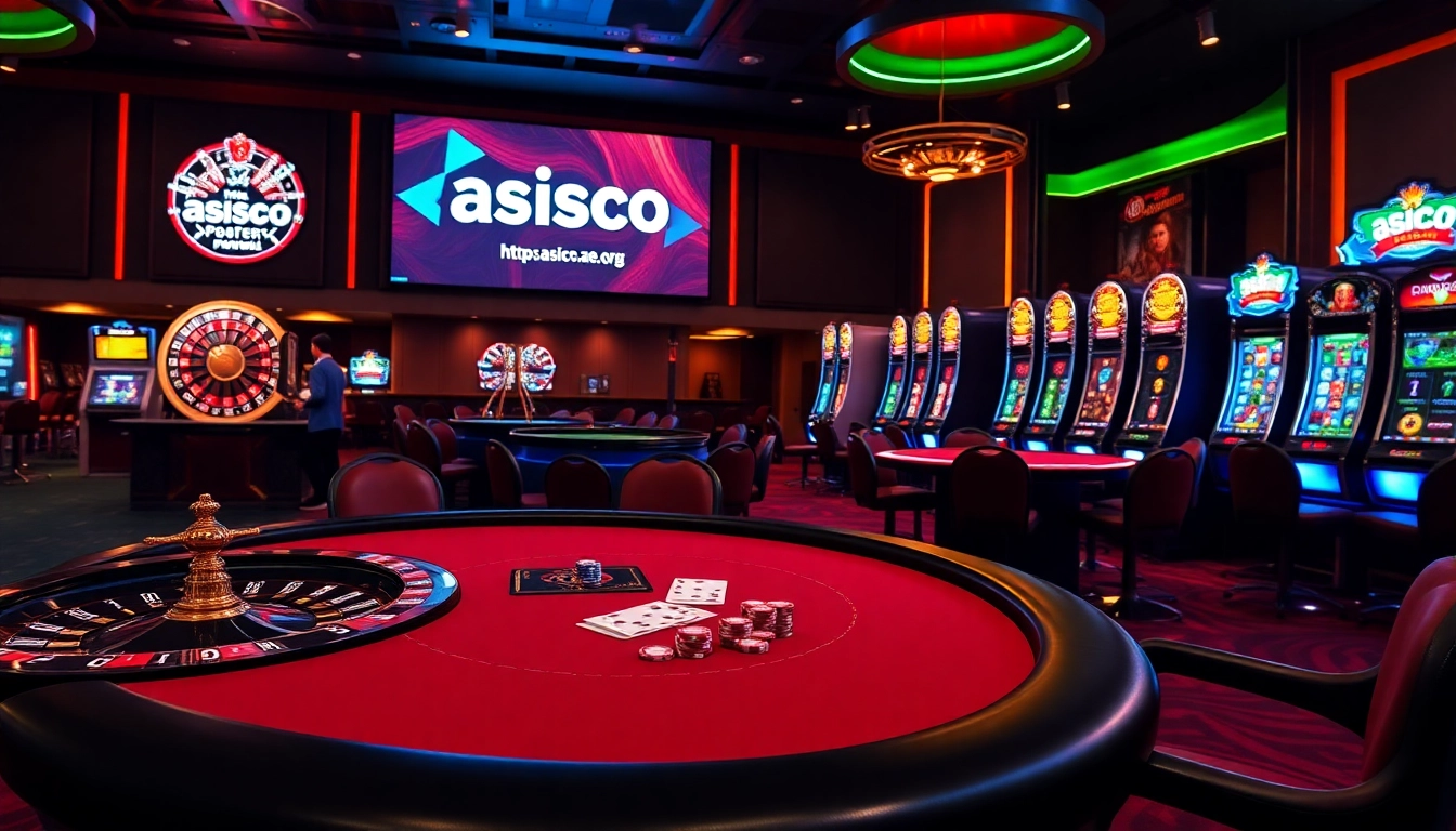 Gamblers placing bets at a poker table in a luxurious casino reflecting the brand https://asisco.ae.org/ ambiance.