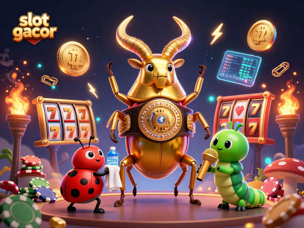 Engage with enhanced slot gacor gameplay featuring dynamic characters and casino elements.