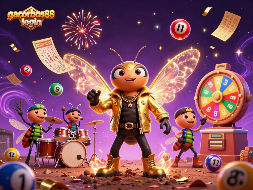 Experience the excitement at gacorbos88 login with dynamic lottery elements and vibrant casino energy.