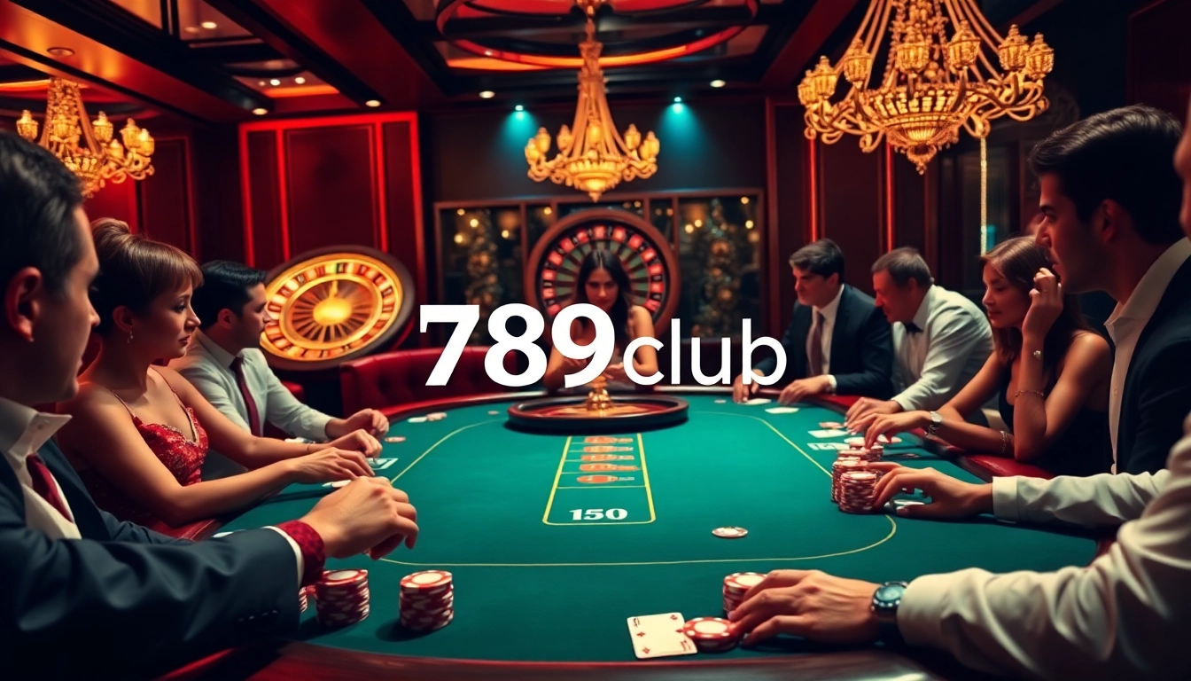 Experience thrilling gameplay at 789club, featuring dynamic poker action and vibrant casino atmosphere.