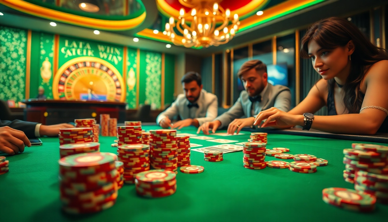 Rasakan sensasi poker taruhan tinggi di meja mewah bertema Datukwin.