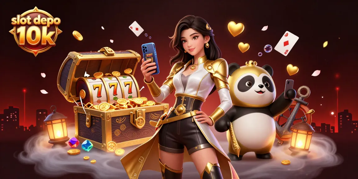 Experience excitement with slot depo 10k, where vibrant casino gameplay meets stunning 3D art.