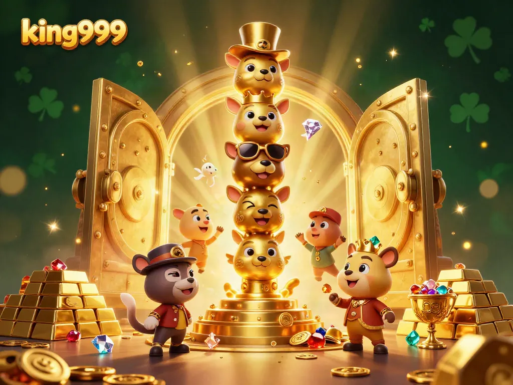 Gambarlah pengalaman bermain king999 dengan slot dan harta karun emas melimpah.