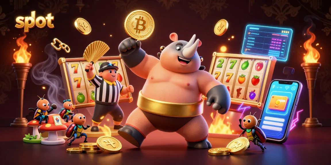 Menangkan slot dengan menyerbu lebih banyak koin emas saat juara sumo kelelawar bertempur di cincin!