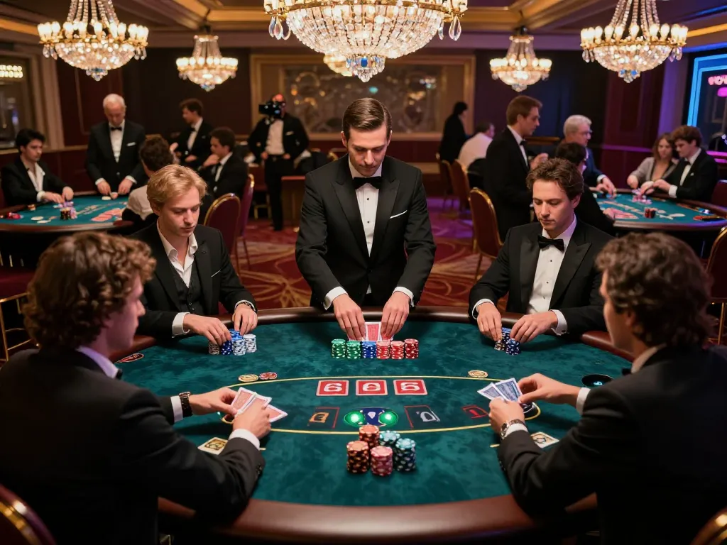 Experience ดูหนังออนไลน์ฟรี while enjoying vibrant casino atmosphere with engaged players and dynamic gameplay.
