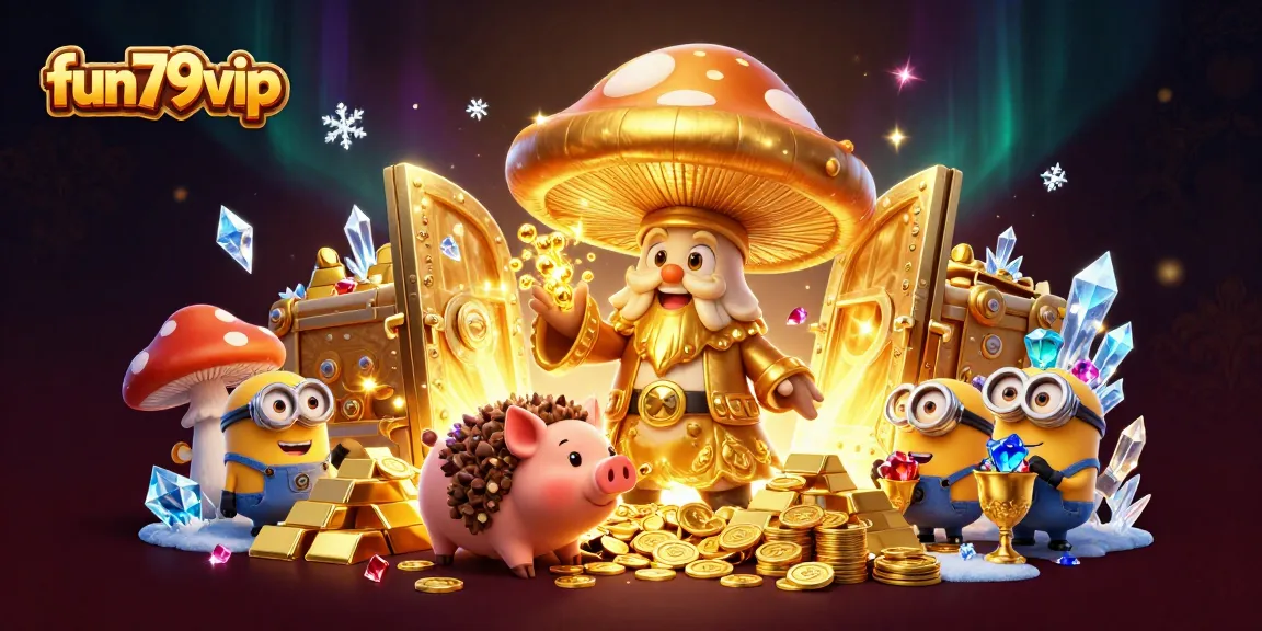 Experience thrilling wins at fun79vip with a magical casino adventure and treasure-filled atmosphere.