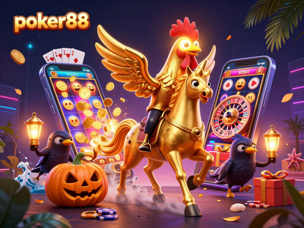 Rasakan pengalaman bermain poker88 dengan ilustrasi kasino digital yang menakjubkan dan penuh detail.