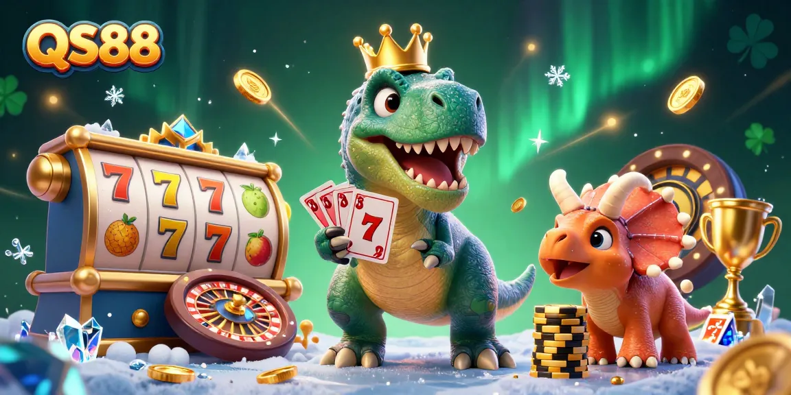 Experience exhilarating gameplay at QS88 with friendly characters, dynamic slots, and a vibrant casino atmosphere.