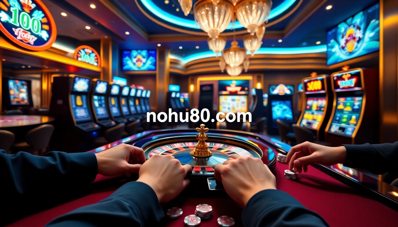 Experience the excitement of nohu90 com with thrilling casino games and vibrant slot machines.