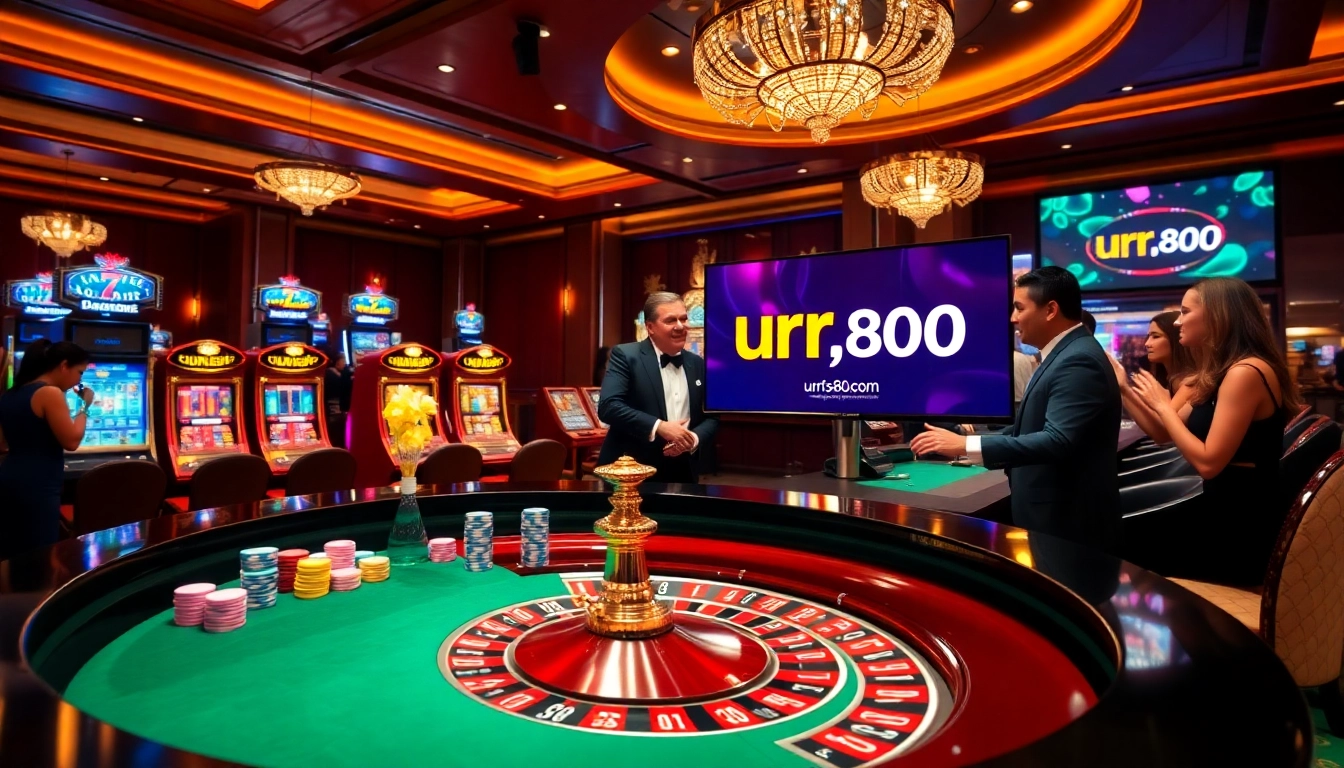 Engage in high-stakes gambling excitement at https://urr88.com/ with vibrant casino games and thrilling experiences.