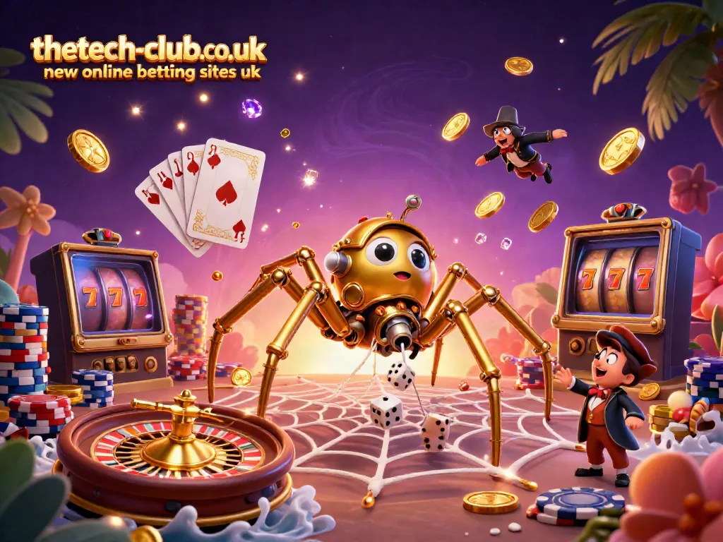 Catch the excitement at thetech-club.co.uk new online betting sites uk with a steampunk spider web of opportunities.