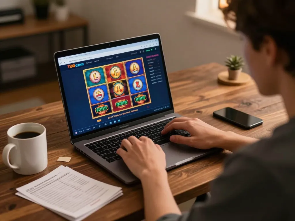 Engaging with slot games on Tr88 com while focusing on responsible bankroll management.