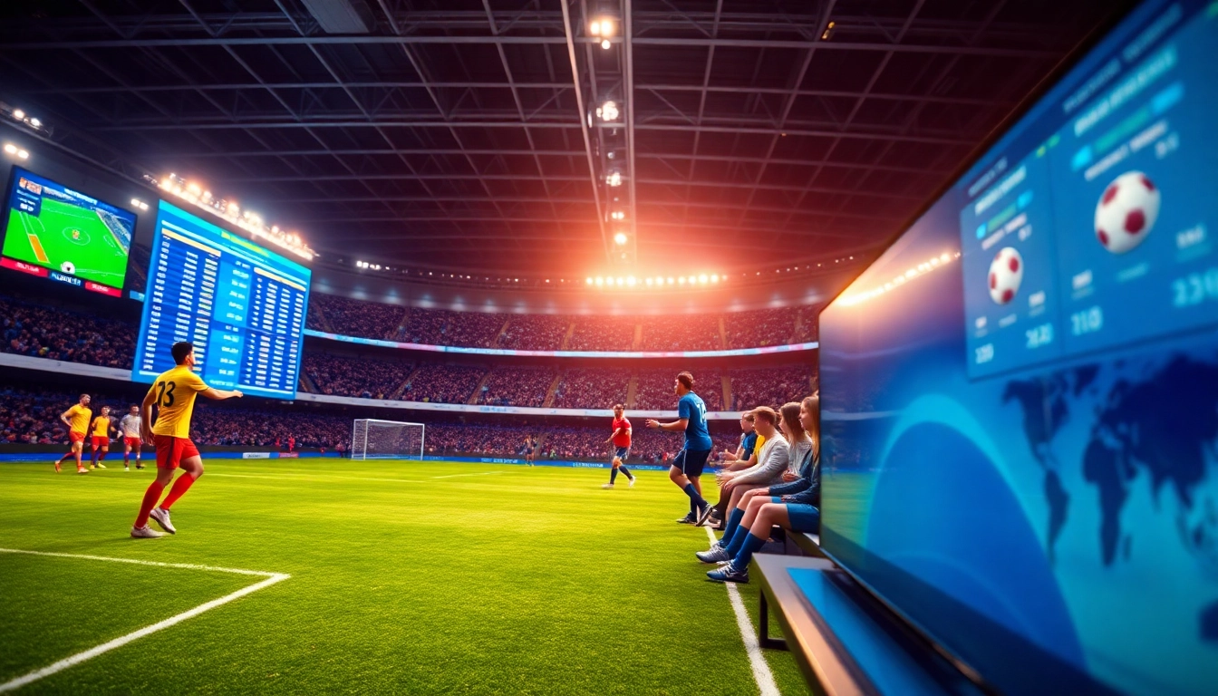 bolagacor online gambling platform showcasing a vibrant football betting interface