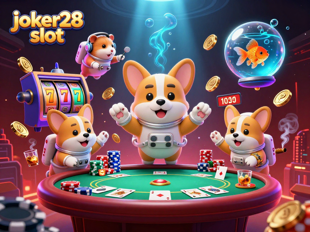 Menangkan joker28 slot dengan berbagai permainan uang nyata dalam kasino dengan kolam slot mengambang.