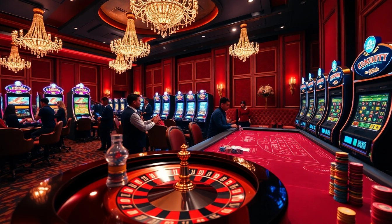 Trải nghiệm cảm giác thắng cuộc tại 24kclub với các trò chơi casino sống động và không gian sang trọng.