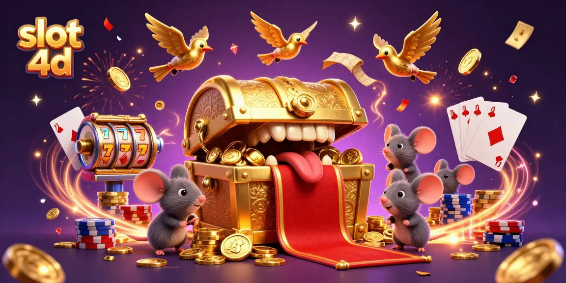 Engage with slot 4d gaming as a treasure chest brims with options, enticing players worldwide.