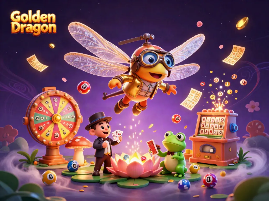 สล็อต Golden Dragon มอบความสนุกแบบใหม่ให้ทุกท่านกับการ์ตูนแห่งโชคลาภและความร่ำรวย