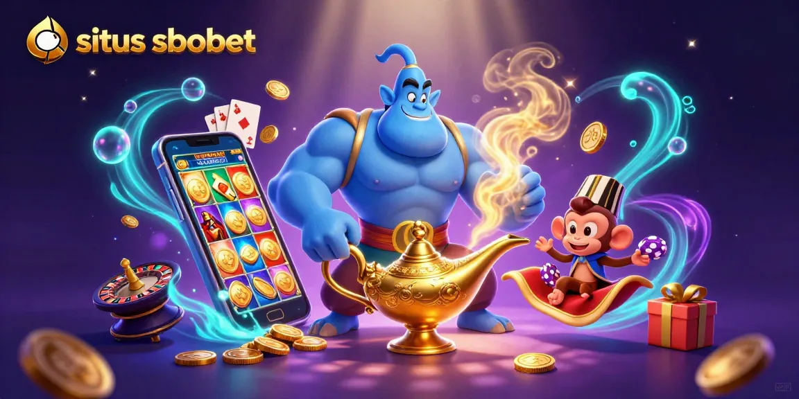 Experience thrilling action with situs sbobet as the genie grants unlimited betting adventures.
