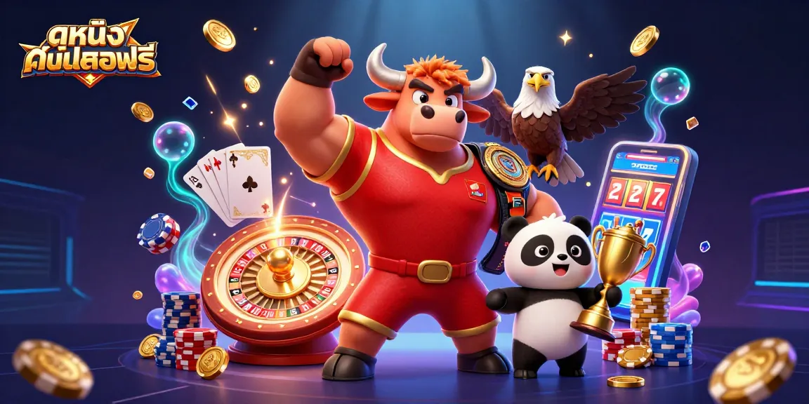 Experience ดูหนังออนไลน์ฟรี with thrilling casino excitement and winning moments featuring lively characters.