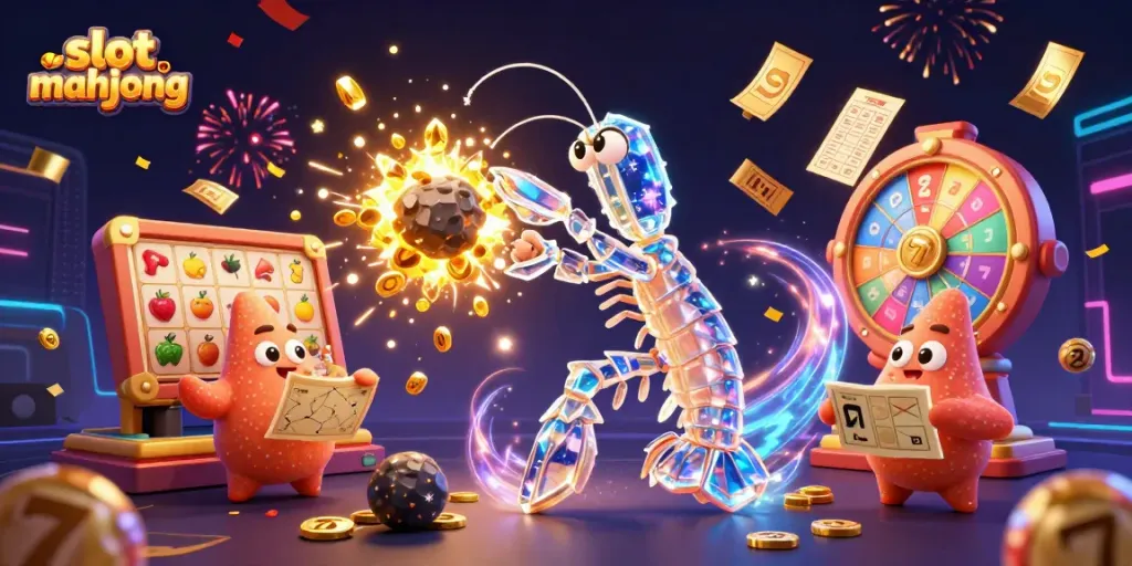 Slot Mahjong menawarkan pengalaman gaming menarik dengan elemen jackpot seperti lucky 7 dan simbol buah.
