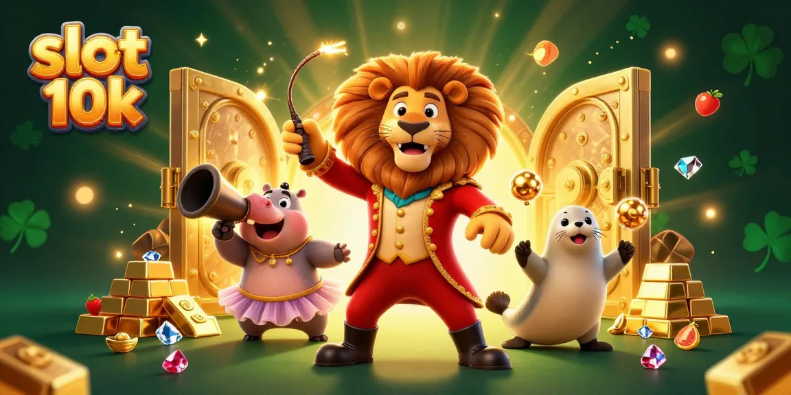 Experience the thrill of slot 10k games with vibrant characters and dazzling winning symbols.