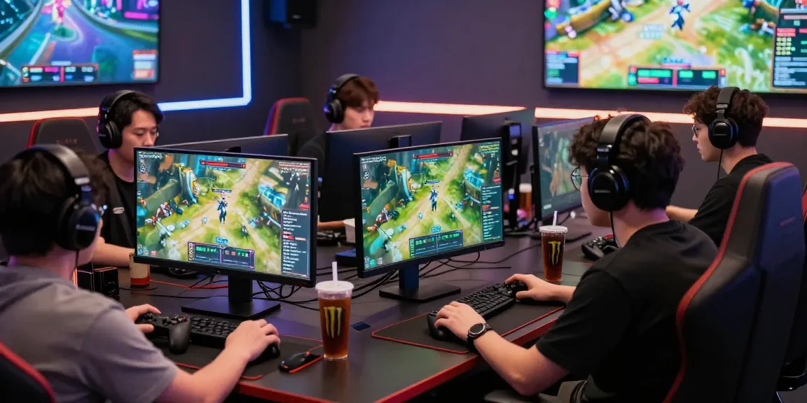 Mahajitu online gaming scene with players engaged in vibrant game graphics and community interaction.