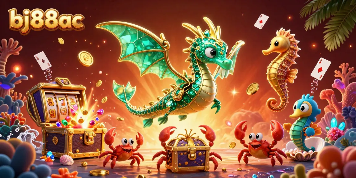 Experience thrilling games at bj88ac with vibrant slots, treasures, and a magical underwater world.