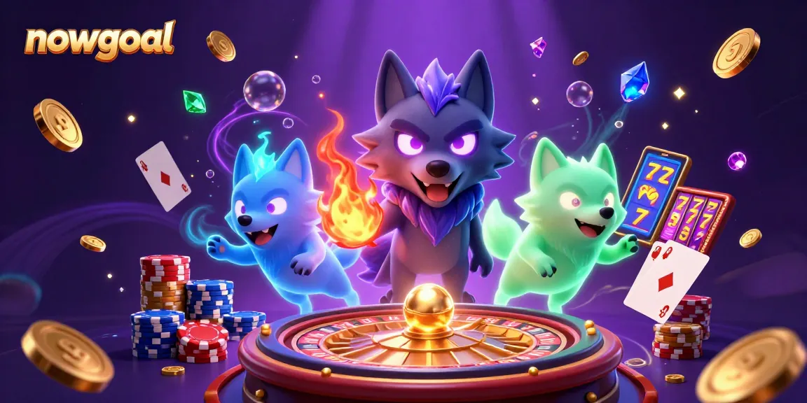 Experience thrilling live betting with Nowgoal's dynamic sports updates featuring vibrant game elements.
