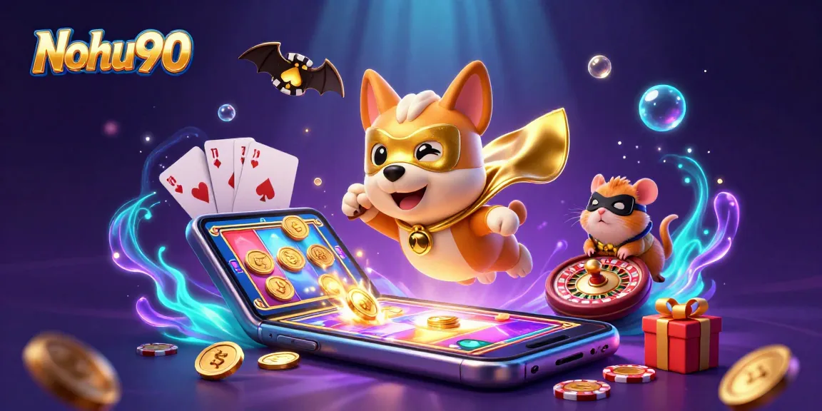 Nohu90 combines a rich gaming environment with superheroes, showcasing an exciting gambling experience.