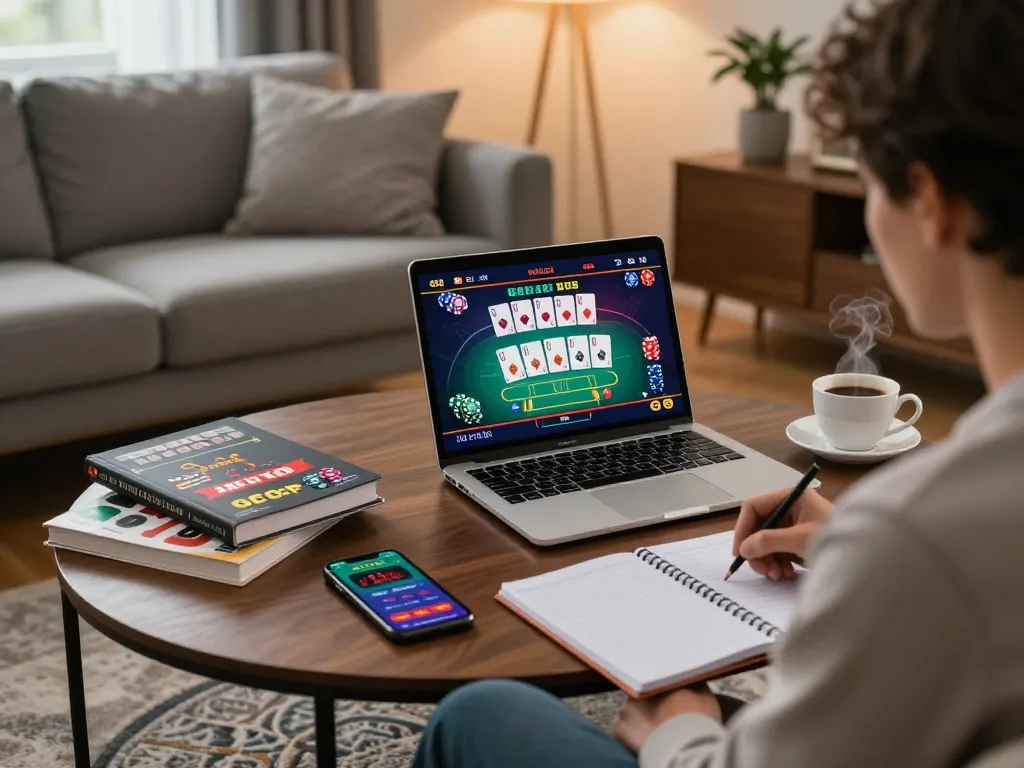 Player engaged in live dealer game at TR88, showcasing exciting online casino atmosphere