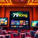 79King online gambling platform showcasing diverse betting options in a modern digital setting