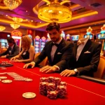 Experience thrilling gambling action at CPC188's upscale casino table with vibrant chips and cards.