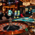 Exciting casino scene showcasing 주소모음 with engaging games and luxurious ambiance.