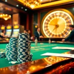 Players experiencing high-stakes action at Hello88 casino's poker table amidst luxurious surroundings.