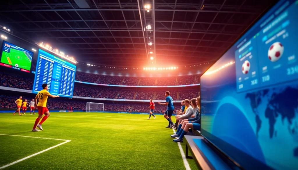 bolagacor online gambling platform showcasing a vibrant football betting interface