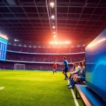 bolagacor online gambling platform showcasing a vibrant football betting interface