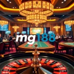 Players enjoying a thrilling casino experience at mg188 online gambling platform.