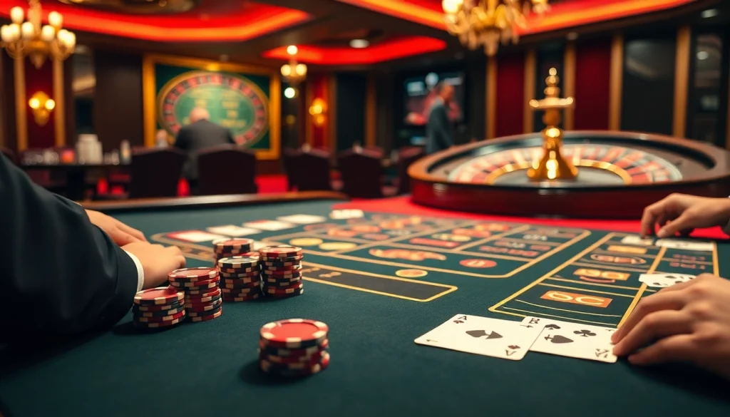 Experience an exciting blackjack encounter at a luxurious casino, highlighting the 789f link.