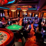 Engaged players experiencing the excitement of 68VIP casino environment with vibrant gameplay.