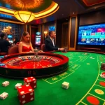 Engaged players enjoying a thrilling game at mm88 com's luxurious casino table.