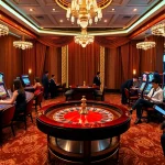 Experience exciting gameplay and access login rajatoto88 at a luxurious casino setting.