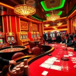 Exciting gameplay at Man88 casino featuring roulette, slot machines, and poker tables.
