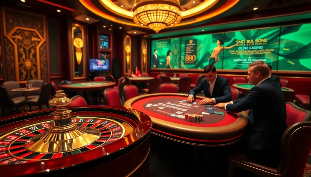Experience the thrill of blackjack and roulette at the prestigious 88i casino.
