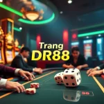 Engage with the luxurious Trang DR88 casino scene, featuring vibrant gaming elements for an exciting online experience.