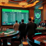 Experience the excitement of kèo bóng đá 88 with dynamic betting visuals in a luxury casino setting.