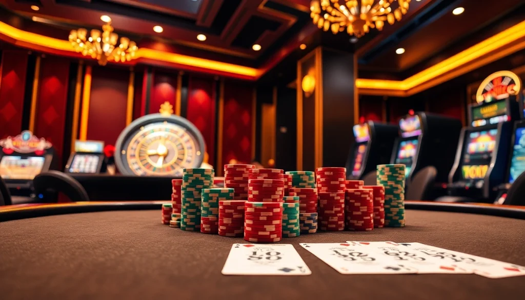 Experience the excitement of tg88.com with vibrant poker chips and casino games.