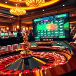 Players enjoying a thrilling BK8Thai online casino experience with vibrant tables and engaging graphics.