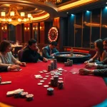 Experience the excitement at nhà cái Jun88 with thrilling poker games amid an elegant casino atmosphere.