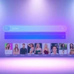 OnlyFans Search interface showcasing diverse creators, vibrant colors, and user-friendly features.